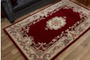 vlněný červený koberec FLAIR RUGS AUBUSSON